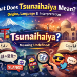 Tsunaihaiya meaning