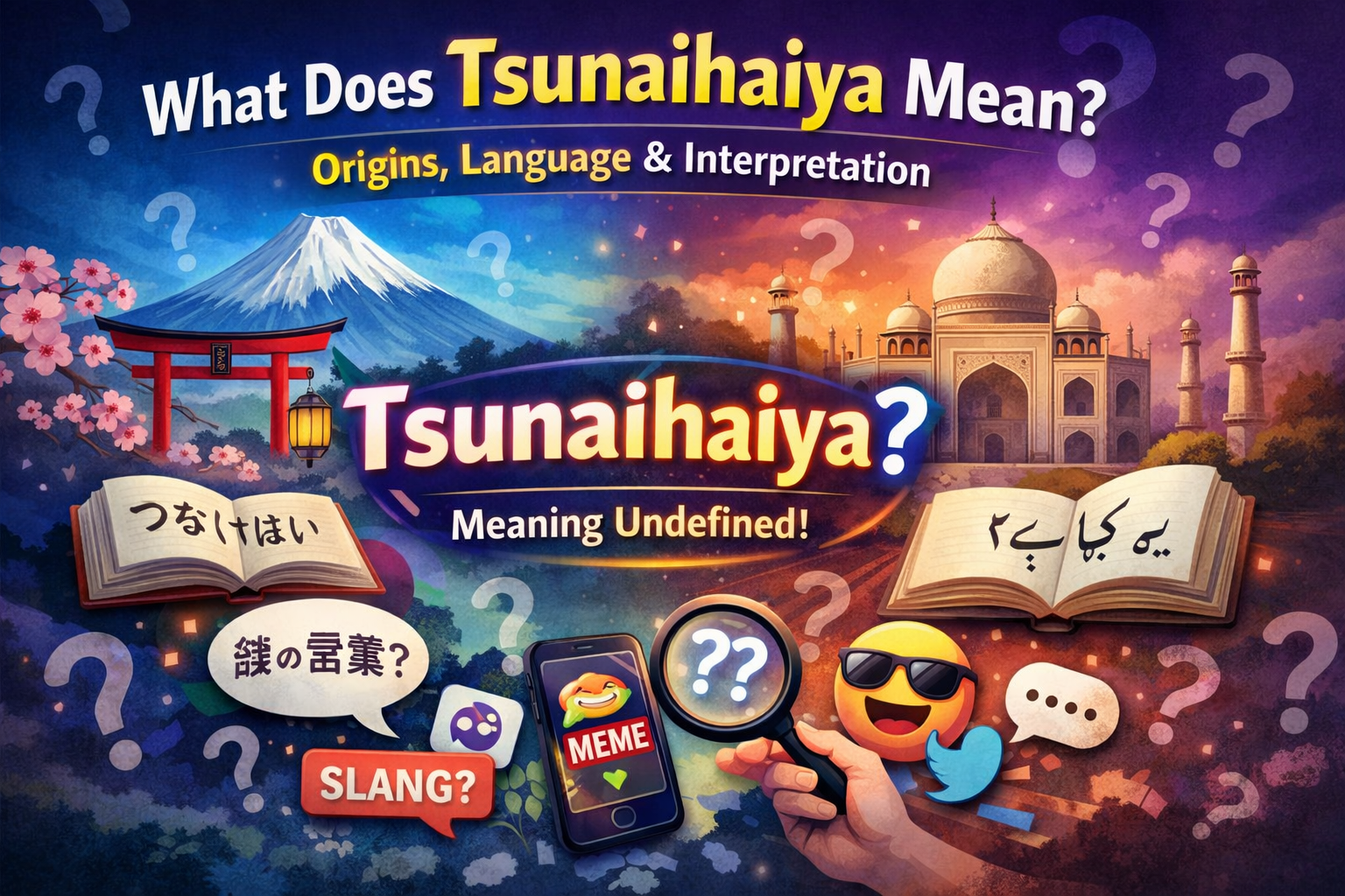 Tsunaihaiya meaning